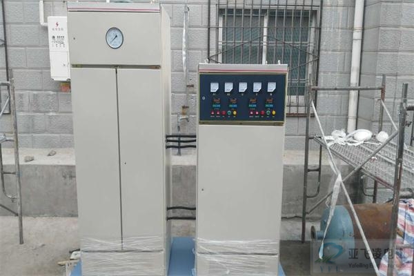 鞏義橡膠廠200KW電磁導(dǎo)熱油爐項目