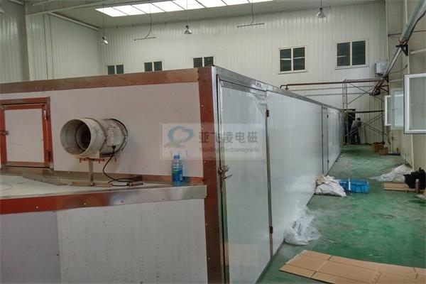 新疆100KW電磁導(dǎo)熱油爐項目